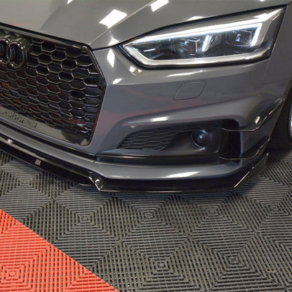 Maxton Design Audi S5 Pre-Facelift Ultra Aggressive Fibreglass Front Splitter (B9/F5)