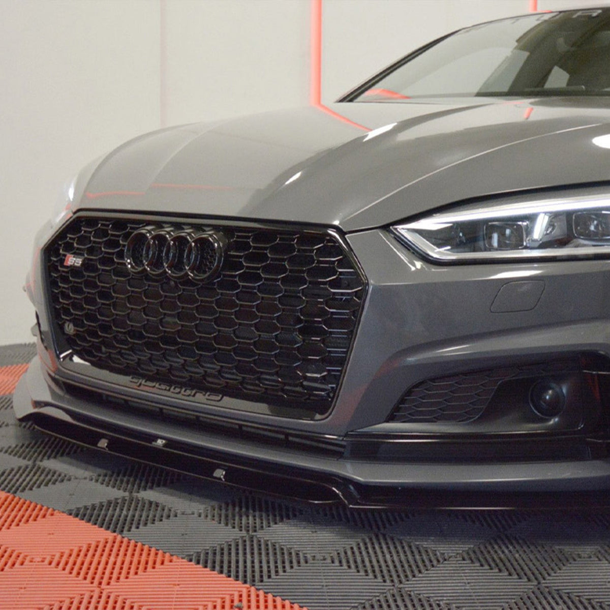 Maxton Design Audi S5 Pre-Facelift Ultra Aggressive Fibreglass Front Splitter (B9/F5)