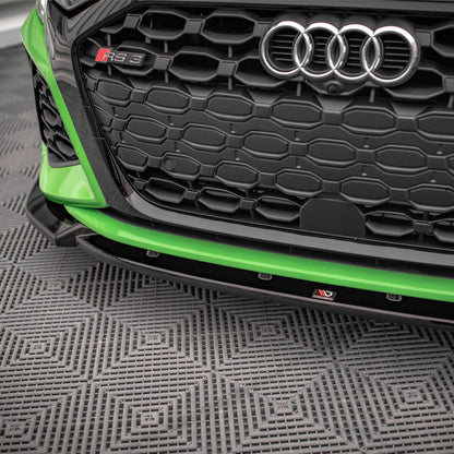 Maxton Design Audi RS3 V1 Front Splitter In Gloss Black (8Y)
