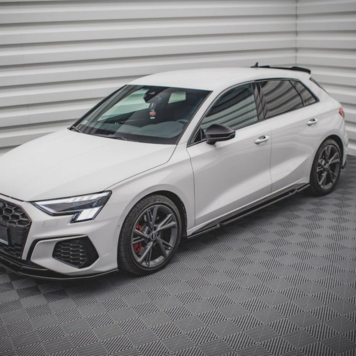 Maxton Design Audi S3 Side Skirts In Gloss Black (8Y)