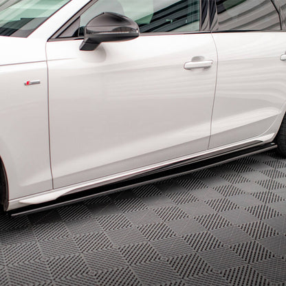 Maxton Design Audi S4 Side Skirts In Gloss Black (B9)