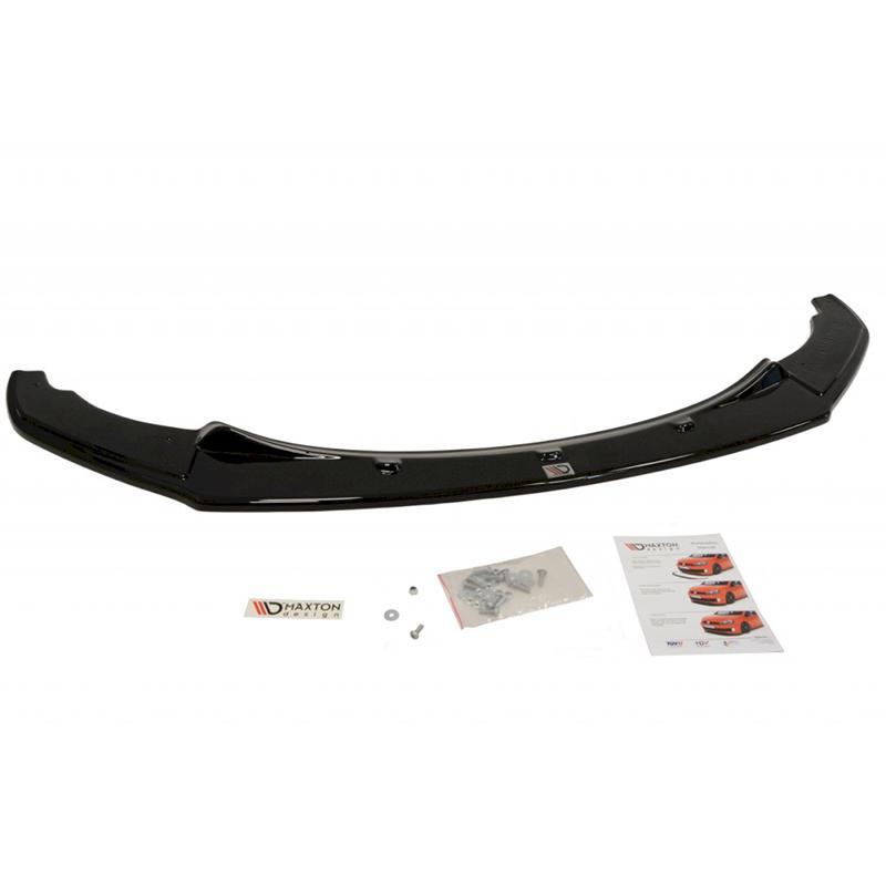 Maxton Design BMW 1 Series Pre LCI Front Splitter In Gloss Black (F20/F21)