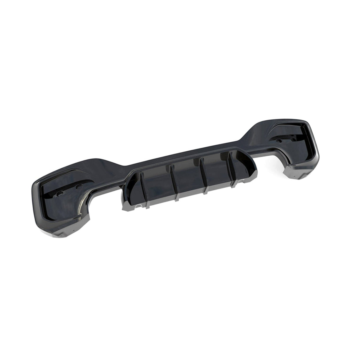 Maxton Design BMW 1 Series Very Aggressive Rear Diffuser In Gloss Black (F20/F21 LCI Facelift) M-Power
