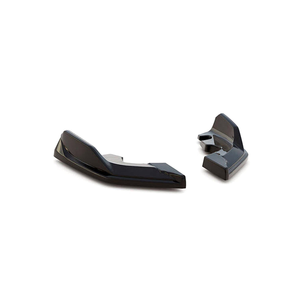 Maxton Design BMW M135i/1 Series M Sport V4 Rear Side Splitters In Gloss Black (F40)