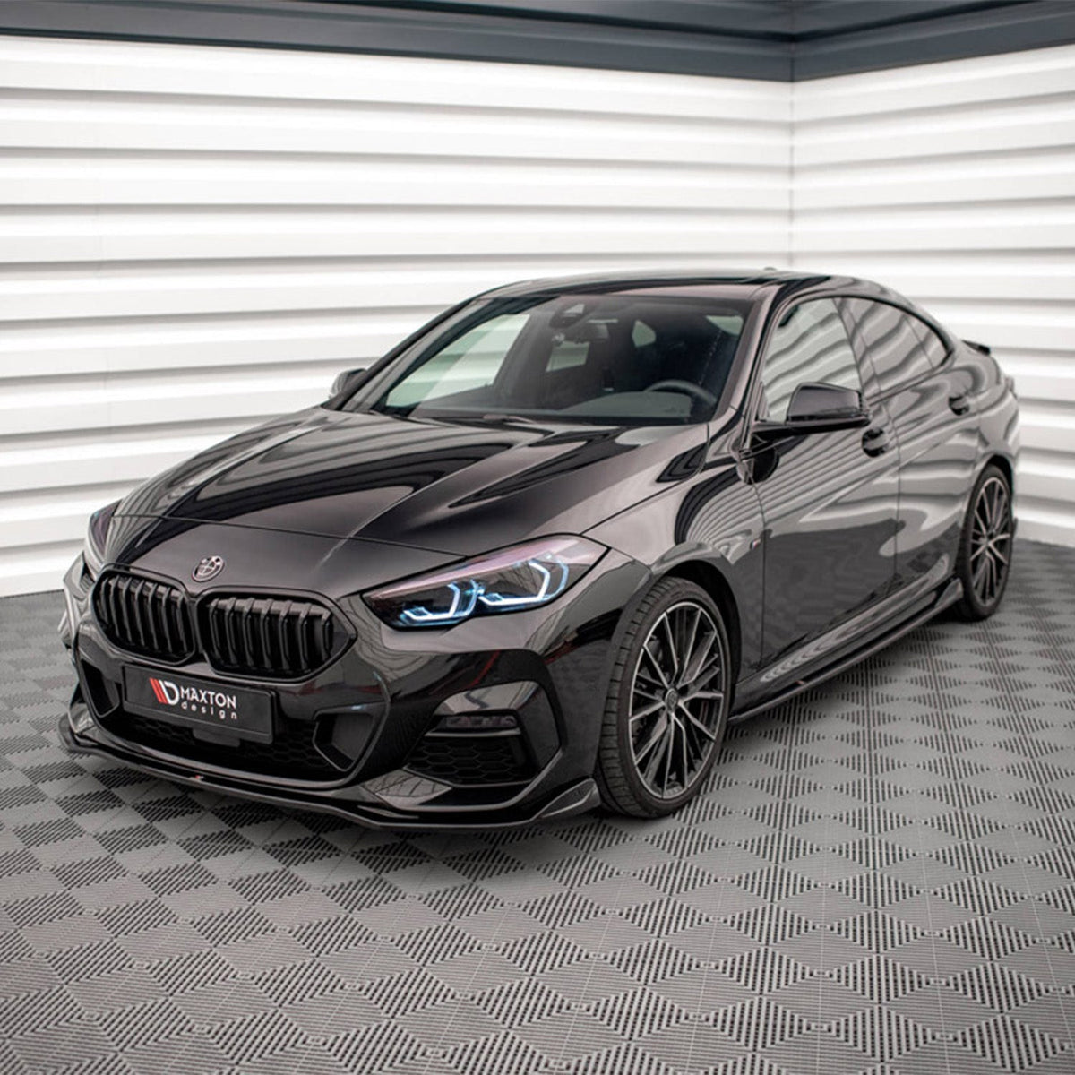 Maxton Design BMW M235i Gran Coupe V3 Front Splitter In Gloss Black (F44)