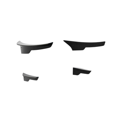 Maxton Design BMW F70 M135 Gloss Black Front Canards