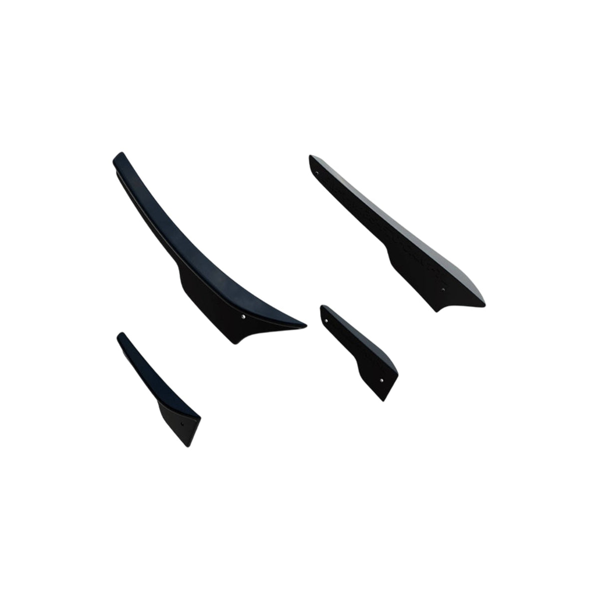 Maxton Design BMW F70 M135 Gloss Black Front Canards