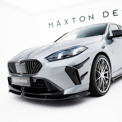 Maxton Design BMW F70 M135 V3 Gloss Black Front Splitter