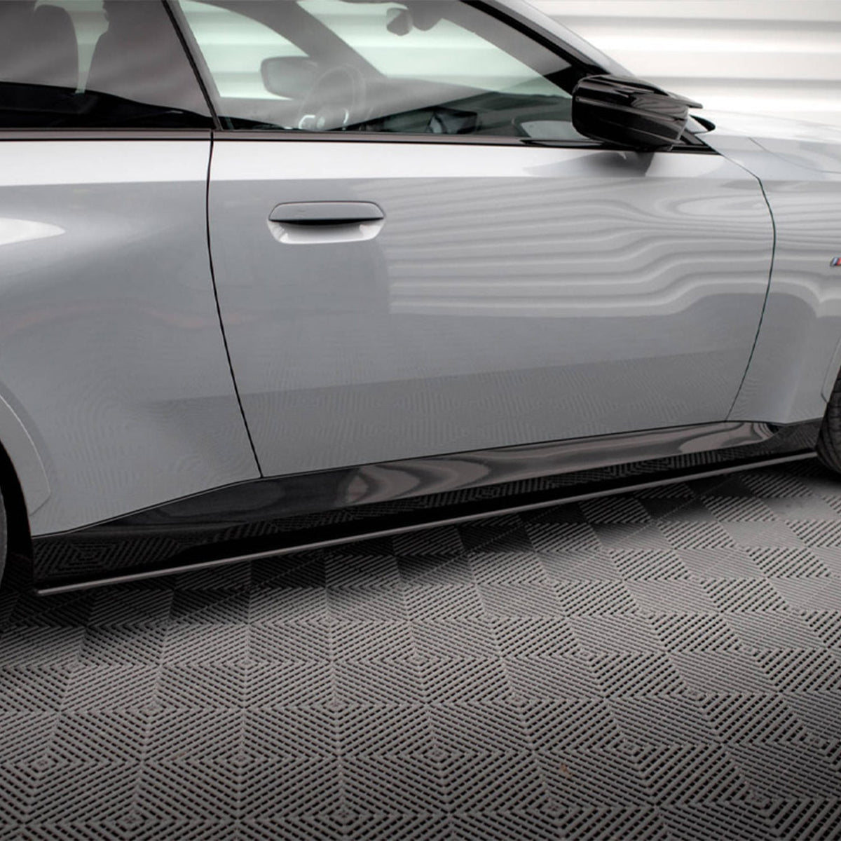 Maxton Design BMW M240i/2 Series Street Pro Side Skirts In Black (G42)
