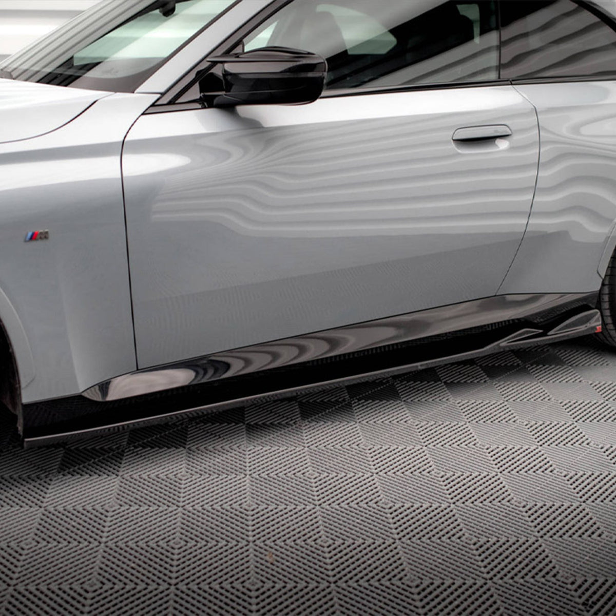 Maxton Design BMW M240i/2 Series V1 Side Skirts In Gloss Black (G42)