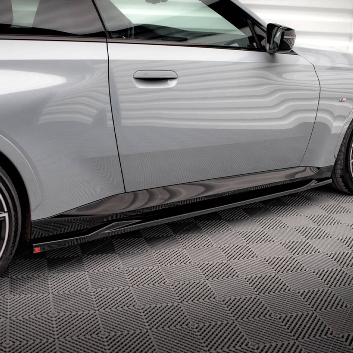 Maxton Design BMW M240i/2 Series V2 Side Skirts In Gloss Black (G42)