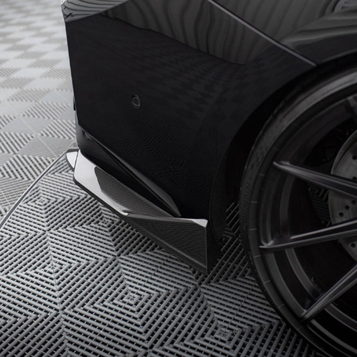 Maxton Design BMW M2 G87 Rear Side Splitters In Gloss Carbon Fibre (G87)