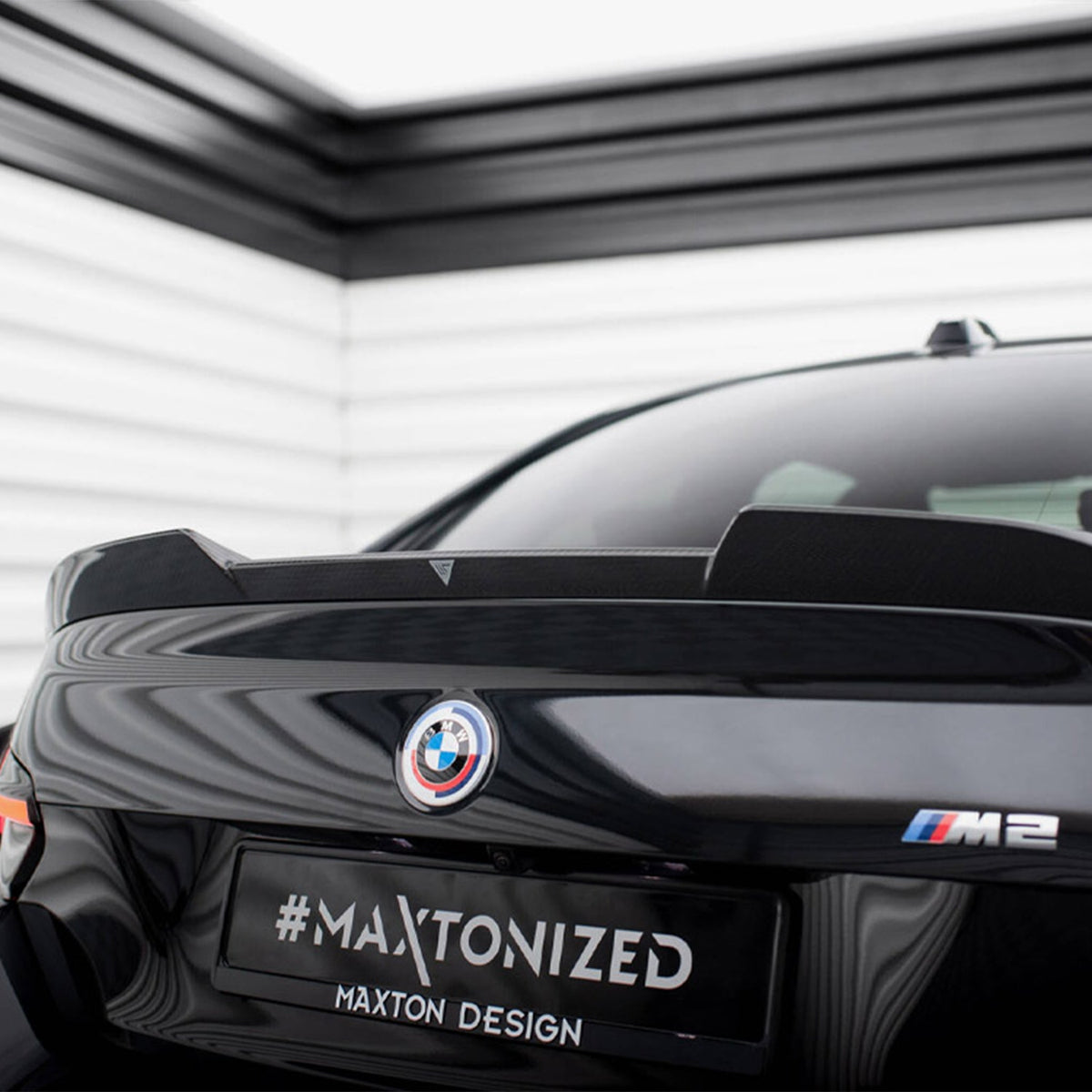 Maxton Design BMW M2 G87 Rear Spoiler In Gloss Carbon Fibre (G87)