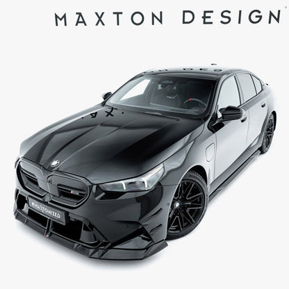 Maxton Design BMW G90 & G99 M5 V1 Gloss Black Front Splitter