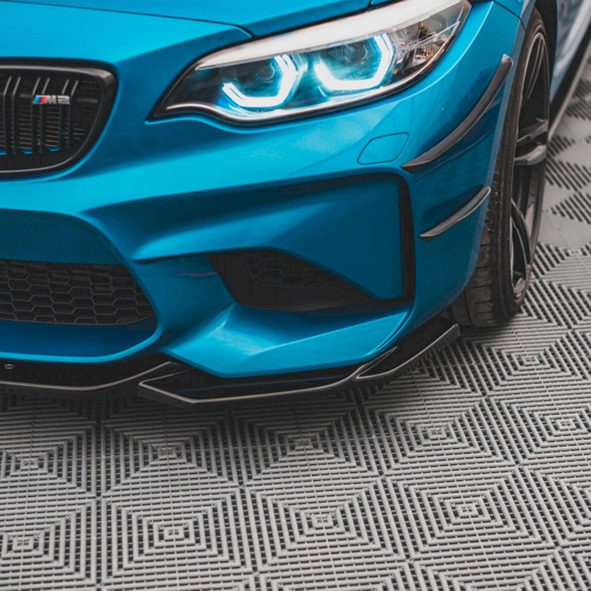 Maxton Design Front Splitter V.3 BMW M2 F87 (2016-2020)