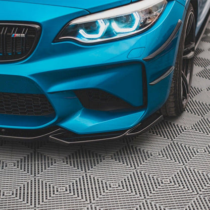 Maxton Design Front Splitter V.3 BMW M2 F87 (2016-2020)