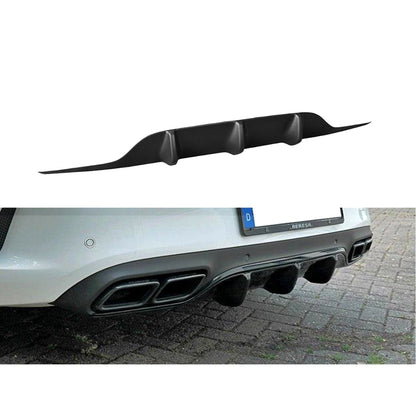 Maxton Design Rear Valance Mercedes C 205 63 AMG Coupe (2016-2018) in Gloss Black