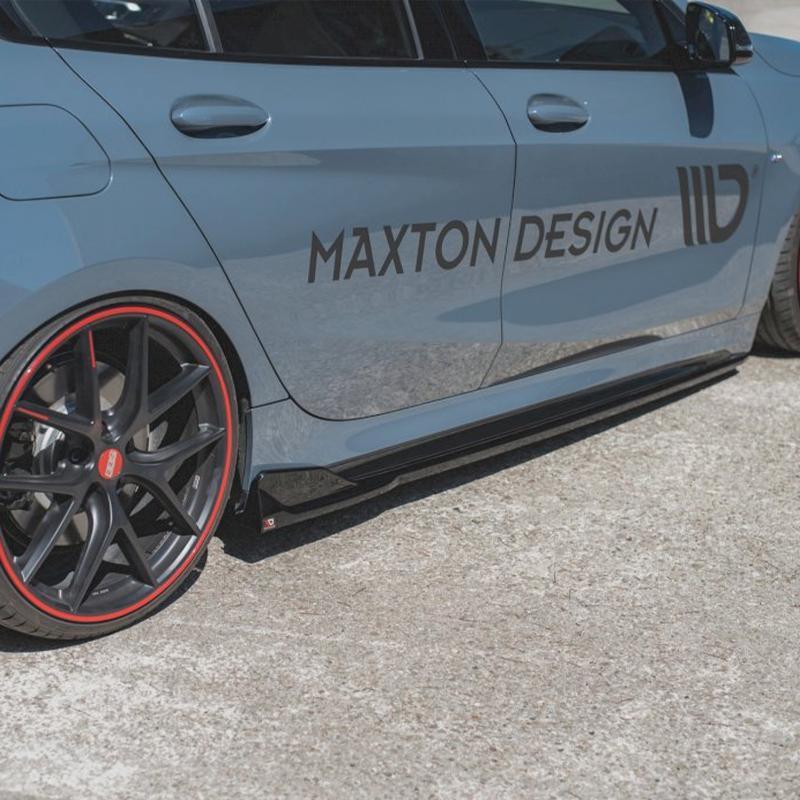 Maxton Design Side Skirts Diffusers V3 BMW 1 Series F40 M135I /M-Sport