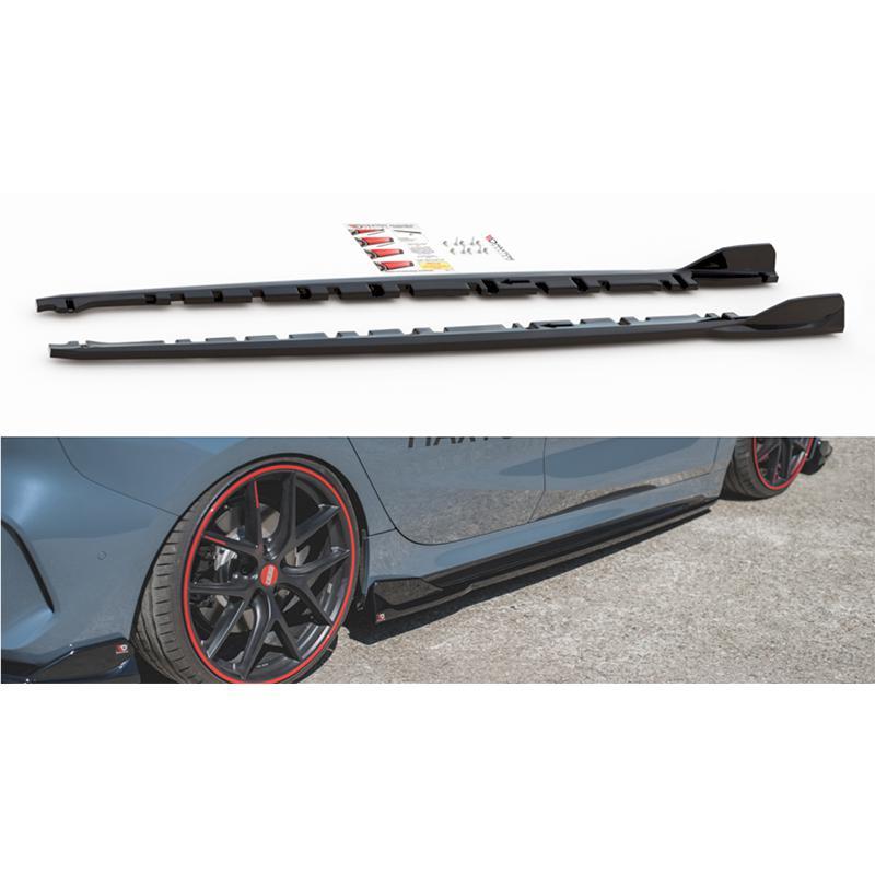 Maxton Design Side Skirts Diffusers V3 BMW 1 Series F40 M135I /M-Sport