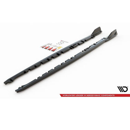 Maxton Design Side Skirts Diffusers V3 BMW 1 Series F40 M135I /M-Sport