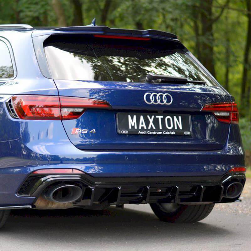 Maxton Design Spoiler Extension Audi RS4 B9 Avant (2017-Up)