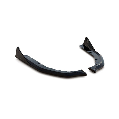 Maxton Design BMW M3 V4 CSL Look Rear Side Splitters In Gloss Black (G80/G81)