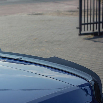 Maxton Design Volkswagen Golf R/R-Line/GTI V2 Rear Spoiler Cap In Gloss Black (Mk7/7.5)