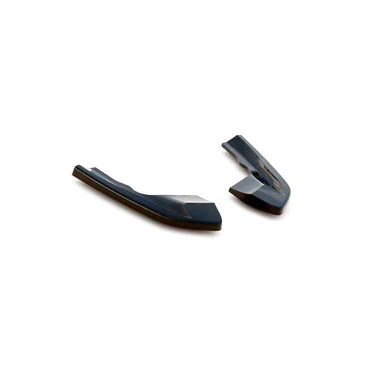 Maxton Design Volkswagen Golf R V1 Rear Side Splitters In Gloss Black (Mk8)