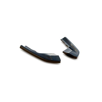 Maxton Design Volkswagen Golf R V1 Rear Side Splitters In Gloss Black (Mk8)