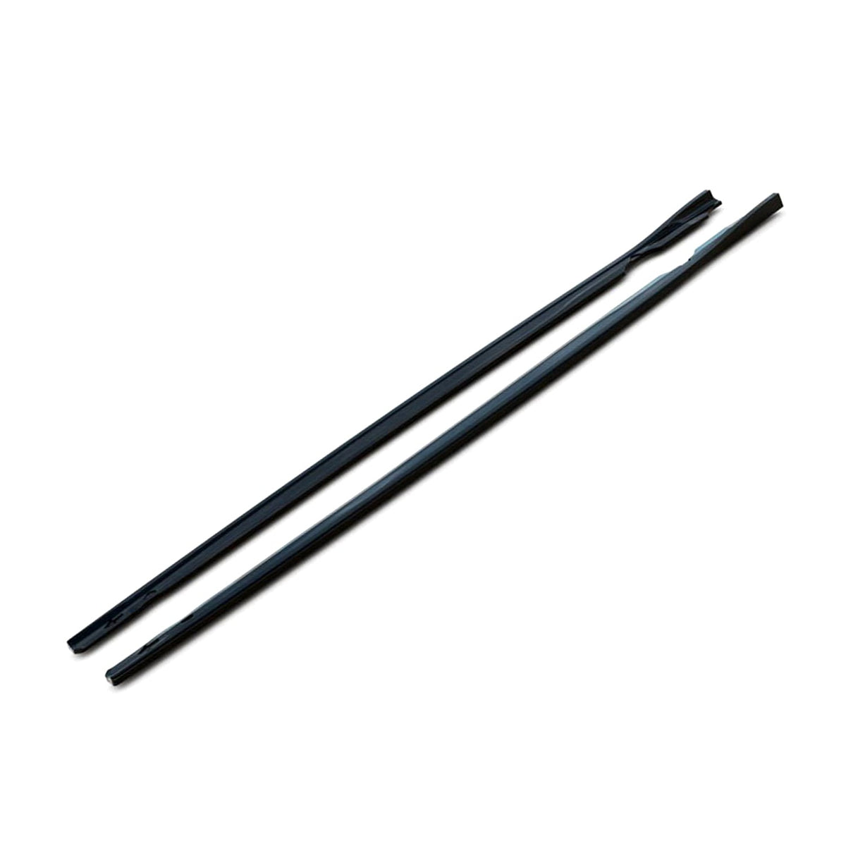 Maxton Design Volkswagen Golf R V2 Side Skirts In Gloss Black (Mk8)