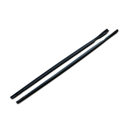 Maxton Design Volkswagen Golf R V2 Side Skirts In Gloss Black (Mk8)