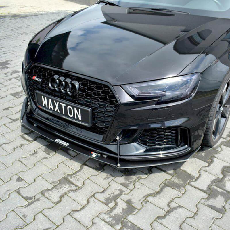 Maxton Front Racing Splitter V.1 Audi RS3 8V Facelift Sportback (2017-20)