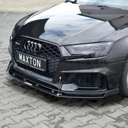 Maxton Front Racing Splitter V.2 Audi RS3 8V Facelift Sportback (2017-20)