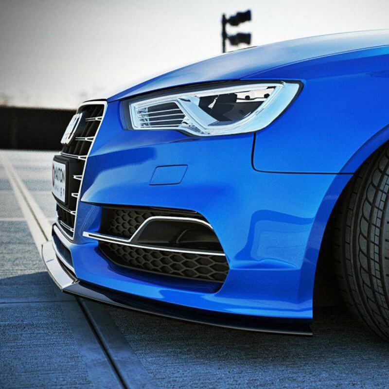 Maxton Front Splitter Audi S3 8V Sedan,Cabrio/Audi A3 8V Sline Sedan