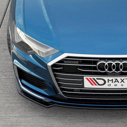 Maxton Front Splitter V1 Audi S6/ A6 S-Line C8 (2019-)
