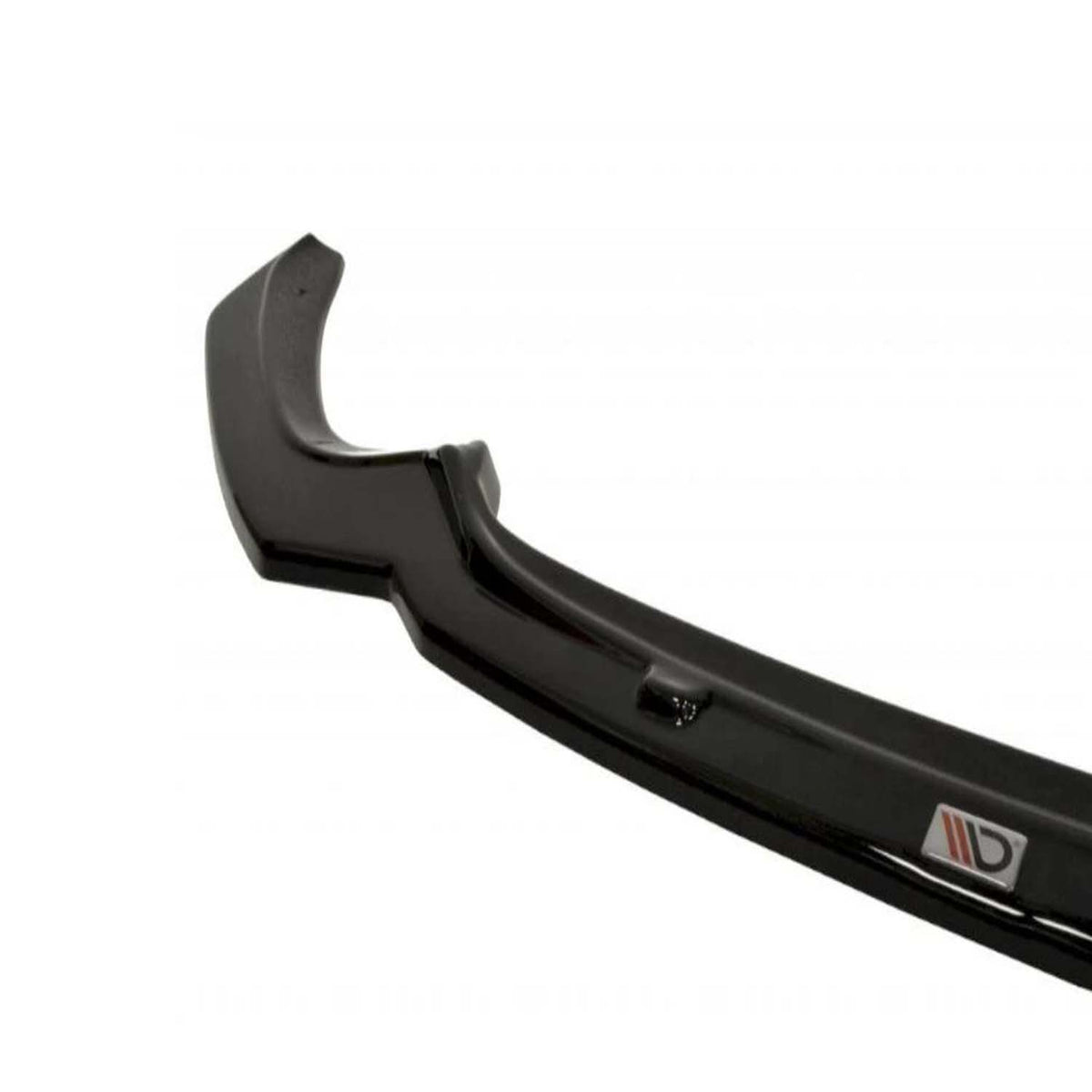 Maxton Front Splitter V1 BMW 1 F20/F21 M-Power Facelift (2015-19) In Gloss Black