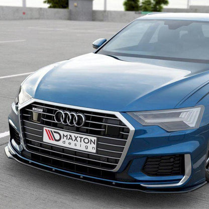 Maxton Front Splitter V2 Audi S6/ A6 S-Line C8 (2019-)