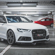 Maxton Front Splitter V4 Audi Rs6 C7 (2013-2017)