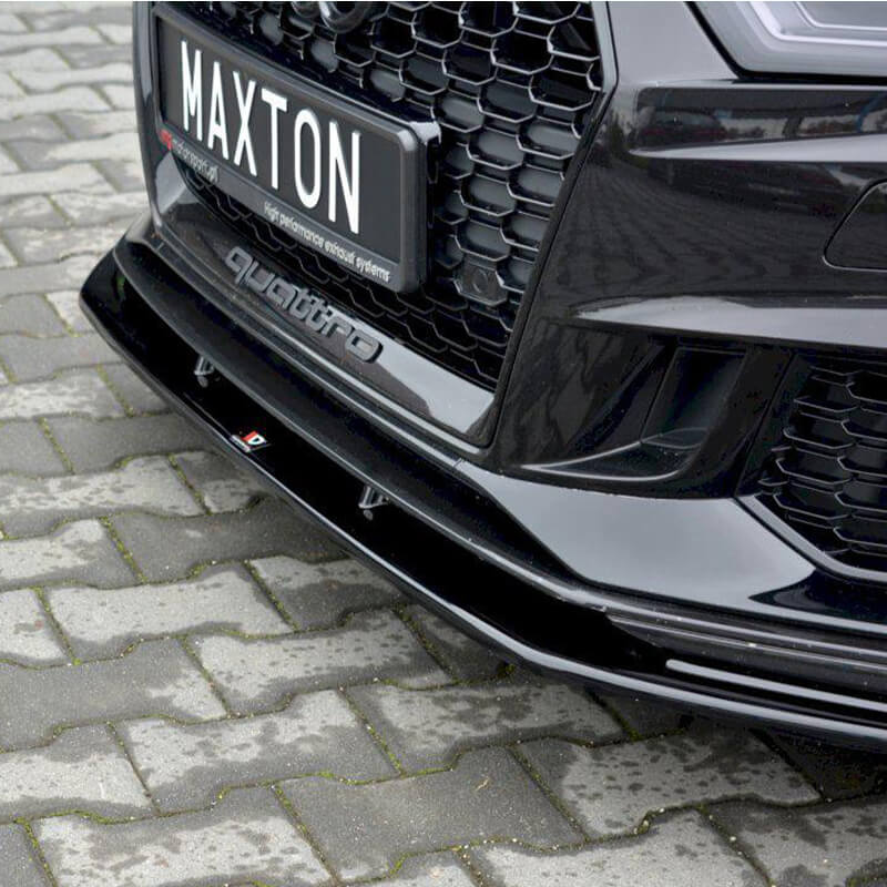 Maxton Front Splitter V.1 Audi RS3 8V Facelift Sportback (2017 - 20)