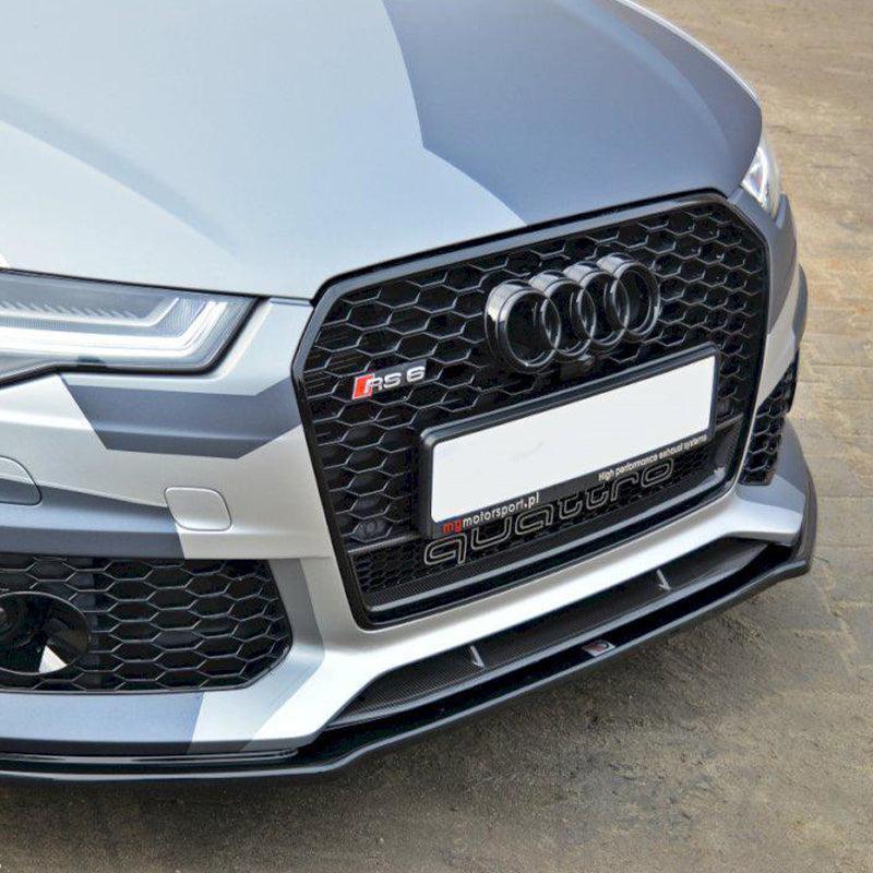 Maxton Front Splitter V.1 Audi Rs6 C7 (2013-Up)