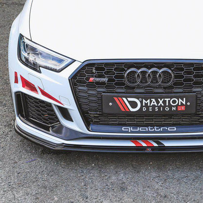 Maxton Front Splitter V.2 Audi RS3 8V Facelift Sportback (2017-2020)