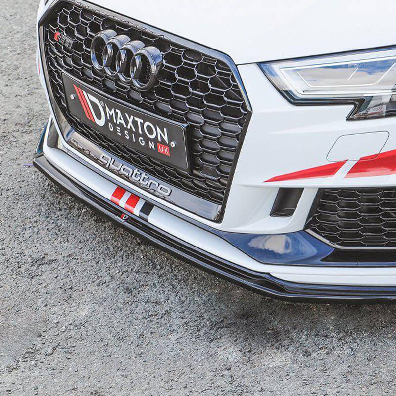 Maxton Front Splitter V.2 Audi RS3 8V Facelift Sportback (2017-2020)