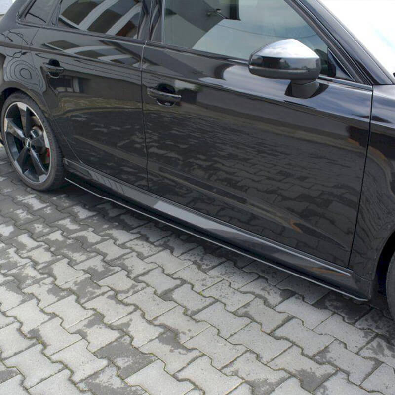 Maxton Racing Side Skirts Diffusers V.1 Audi RS3 8V Facelift Sportback (2017-20)