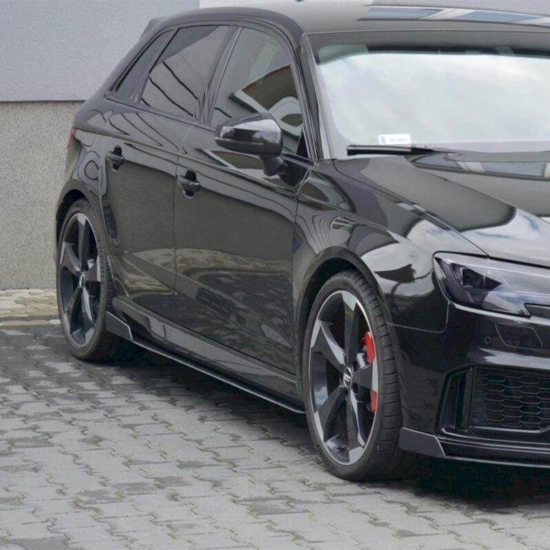 Maxton Racing Side Skirts Diffusers V.2 Audi RS3 8V Facelift Sportback (2017-20)