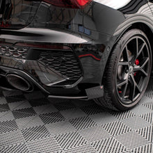 Maxton Rear Side Flaps Audi RS3 Sportback 8Y (2020-) in Gloss Black