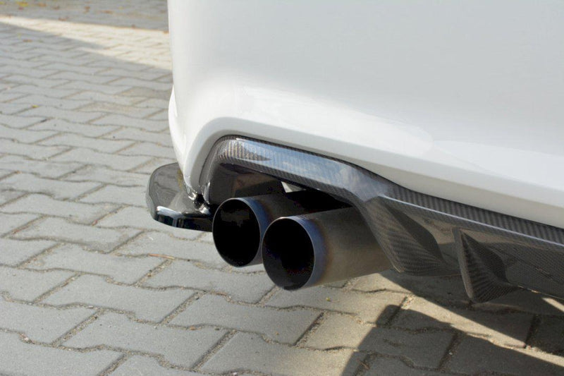 Maxton Rear Side Splitters BMW M2 F87 (2016-) In Gloss Black