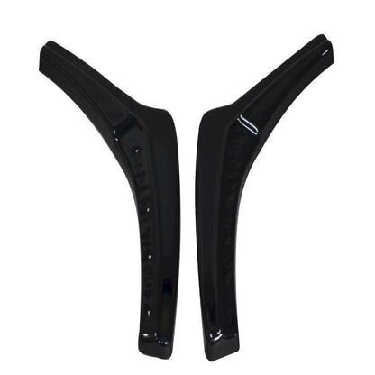 Maxton Rear Side Splitters V.2 BMW 1 F20/F21 M-Power (Facelift) In Gloss Black