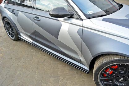 Maxton Side Skirts Diffusers Audi Rs6 C7