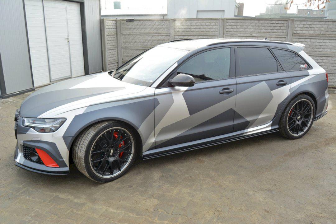 Maxton Side Skirts Diffusers Audi Rs6 C7