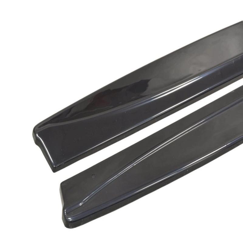 Maxton Side Skirts Diffusers BMW M4 F82/F83 (2014-20) In Gloss Black